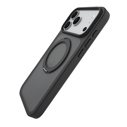 ArmorElite Case - iPhone 18 Pro / 17 Pro - Military Grade Back Cover - Stand Functon - (compatible with MagSafe) - Black