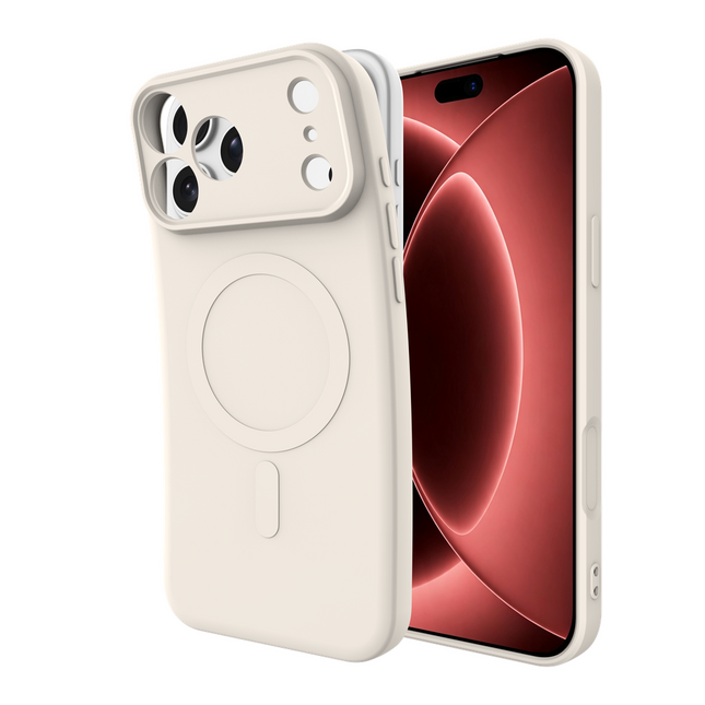 Flex Case - iPhone 18 Pro / 17 Pro - TPU Back Cover - (compatible with MagSafe) - Ivory