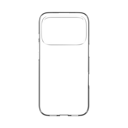 Zero% Case - iPhone 18 Pro / 17 Pro - Soft TPU Back Cover (GRS Recycled) - Clear