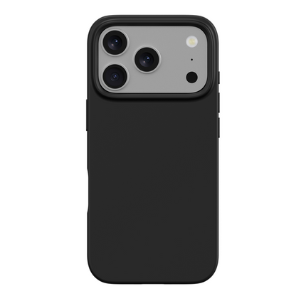 Zero% Case - iPhone 18 Pro / 17 Pro - Soft TPU Back Cover (GRS Recycled) - Black