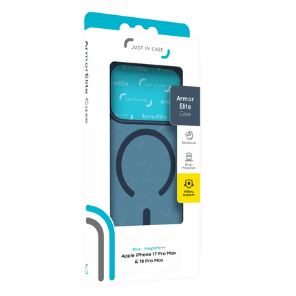 ArmorElite Case - iPhone 18 Pro Max / 17 Pro Max - Military Grade Back Cover - (compatible with MagSafe) - Blue