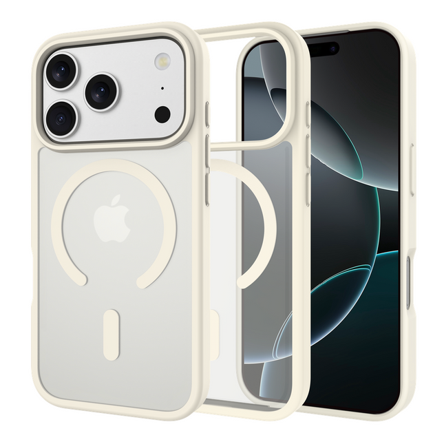 ArmorElite Case - iPhone 18 Pro Max / 17 Pro Max - Military Grade Back Cover - (compatible with MagSafe) - Ivory