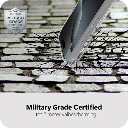 ArmorElite Case - iPhone 18 Pro Max / 17 Pro Max - Military Grade Back Cover - (compatible with MagSafe) - Clear