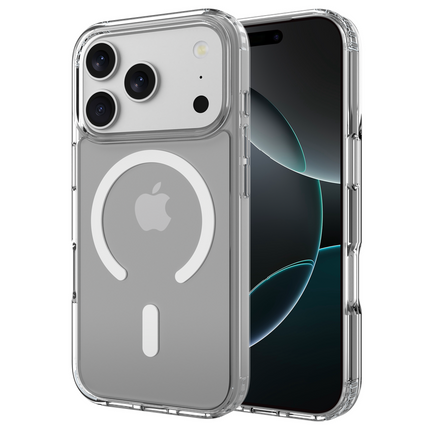 ArmorElite Case - iPhone 18 Pro Max / 17 Pro Max - Military Grade Back Cover - (compatible with MagSafe) - Clear