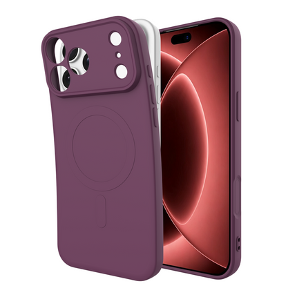 Flex Case - iPhone 18 Pro Max / 17 Pro Max - TPU Back Cover - (compatible with MagSafe) - Dark Cherry