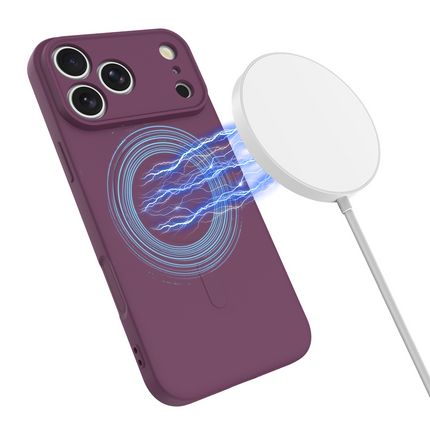 Flex Case - iPhone 18 Pro Max / 17 Pro Max - TPU Back Cover - (compatible with MagSafe) - Dark Cherry