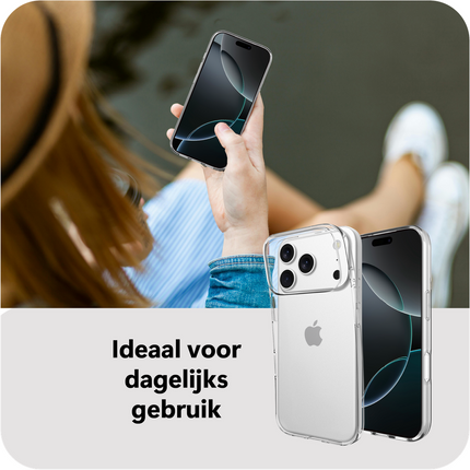 Zero% Case - iPhone 18 Pro Max / 17 Pro Max - Soft TPU Back Cover (GRS Recycled) - Clear