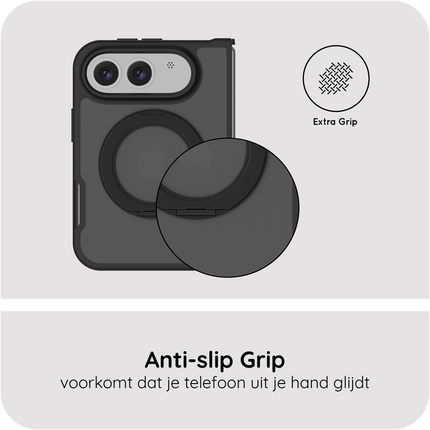 ArmorElite Case - iPhone Ultra - Military Grade Back Cover - Stand Functon - (compatible with MagSafe) - Black