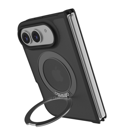 ArmorElite Case - iPhone Ultra - Military Grade Back Cover - Stand Functon - (compatible with MagSafe) - Black