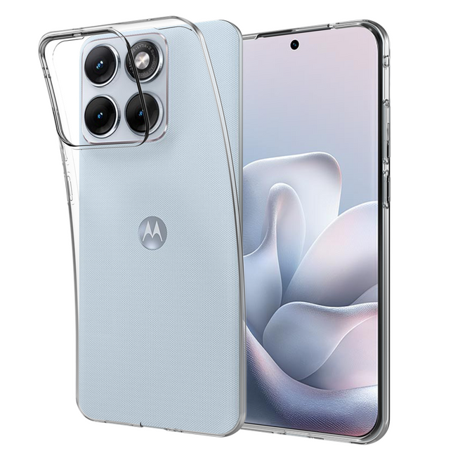 FlexLite Case - Motorola Edge 70 Fusion - Soft TPU Back Cover - Clear