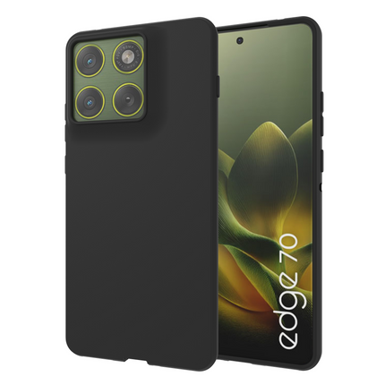 FlexLite Case - Motorola Edge 70 - Soft TPU Back Cover - Black