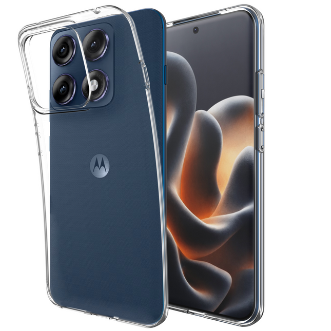 FlexLite Case - Motorola Edge 70 Pro - Soft TPU Back Cover - Clear