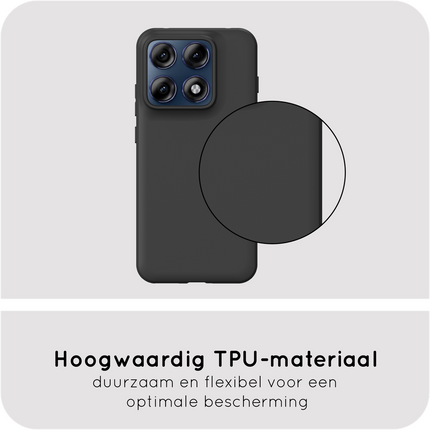 FlexLite Case - Motorola Edge 70 Pro - Soft TPU Back Cover - Black