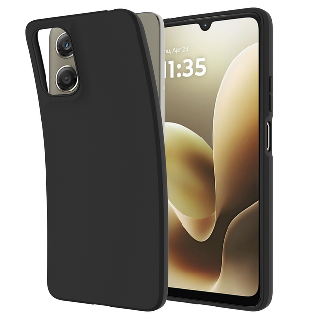 FlexLite Case - Motorola Moto G06 / G06 Power - Soft TPU Back Cover - Black