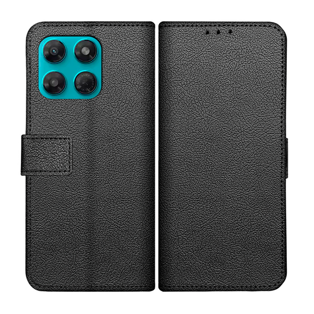 Classic Wallet Case - Motorola Moto G37 / G47 - PU leather Book Case - Black