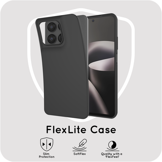 FlexLite Case - Motorola Moto G37 / G47 - Soft TPU Back Cover - Black