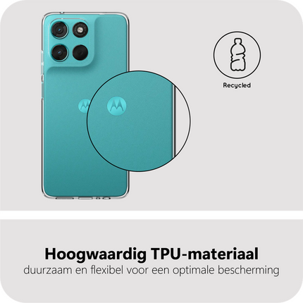 FlexLite Case - Motorola Moto G57 / G57 Power / G67 Power - Soft TPU Back Cover - Clear