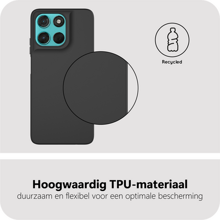 FlexLite Case - Motorola Moto G57 / G57 Power / G67 Power - Soft TPU Back Cover - Black