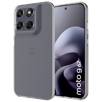 FlexLite Case - Motorola Moto G67 / G77 / G87 - Soft TPU Back Cover - Clear
