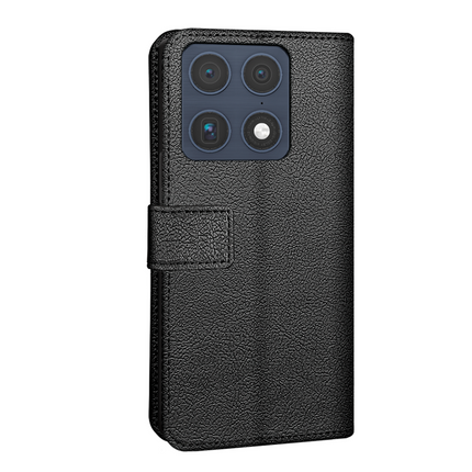 Classic Wallet Case - Motorola Signature - PU leather Book Case - Black