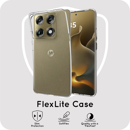 FlexLite Case - Motorola Signature - Soft TPU Back Cover - Clear