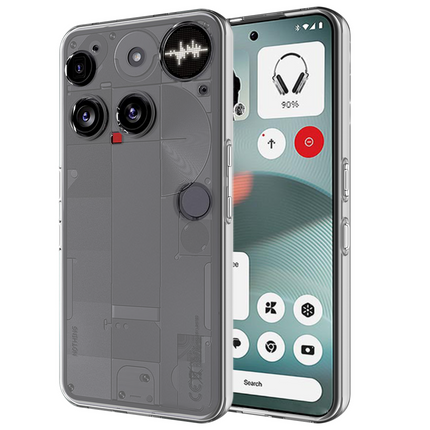 FlexLite Case - Nothing Phone (3) - Soft TPU Back Cover - Clear