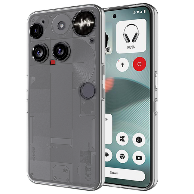 FlexLite Case - Nothing Phone (3) - Soft TPU Back Cover - Clear