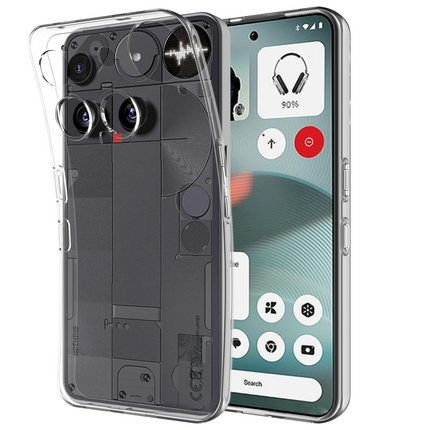 FlexLite Case - Nothing Phone (3) - Soft TPU Back Cover - Clear