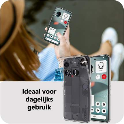 FlexLite Case - Nothing Phone (3) - Soft TPU Back Cover - Clear