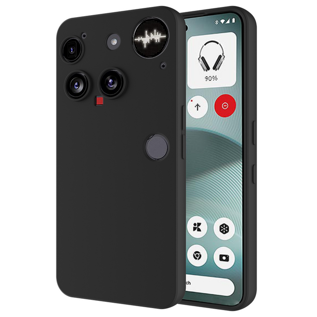 FlexLite Case - Nothing Phone (3) - Soft TPU Back Cover - Black