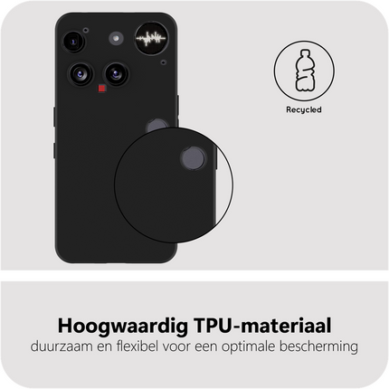 FlexLite Case - Nothing Phone (3) - Soft TPU Back Cover - Black
