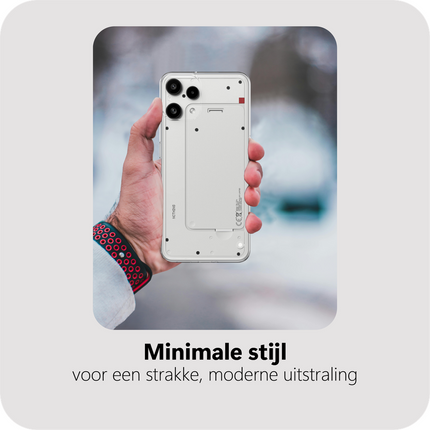 FlexLite Case - Nothing Phone (3a) Lite - Soft TPU Back Cover - Clear
