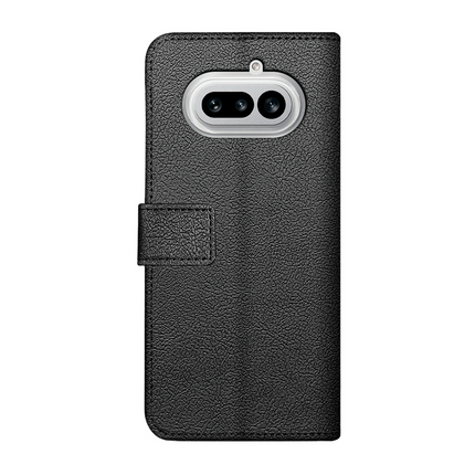 Classic Wallet Case - Nothing Phone (4a) - PU leather Book Case - Black