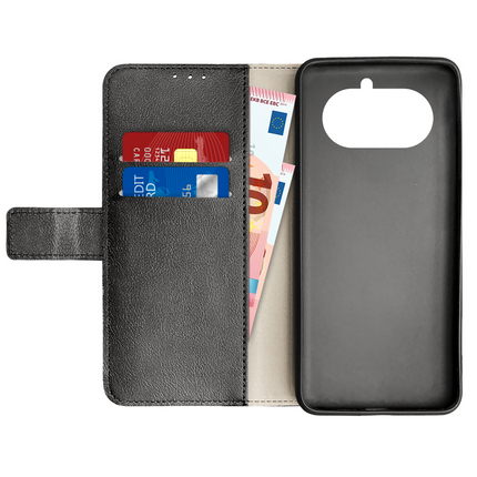 Classic Wallet Case - Nothing Phone (4a) - PU leather Book Case - Black