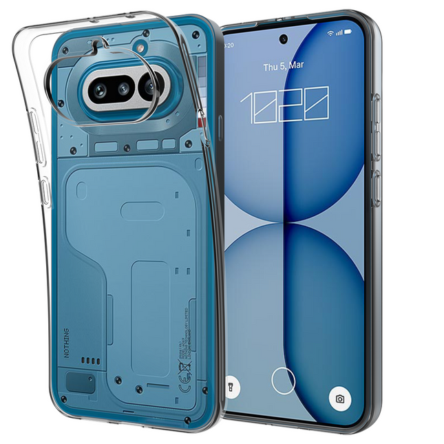 FlexLite Case - Nothing Phone (4a) - Soft TPU Back Cover - Clear