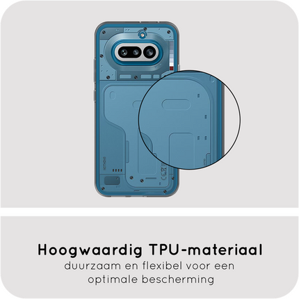 FlexLite Case - Nothing Phone (4a) - Soft TPU Back Cover - Clear