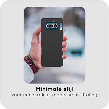 FlexLite Case - Nothing Phone (4a) - Soft TPU Back Cover - Black