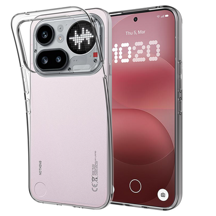 FlexLite Case - Nothing Phone (4a) Pro - Soft TPU Back Cover - Clear