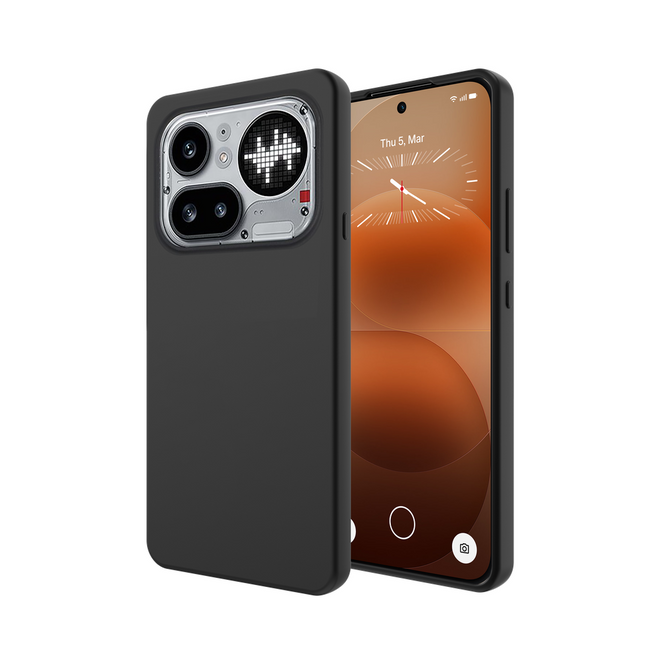 FlexLite Case - Nothing Phone (4a) Pro - Soft TPU Back Cover - Black