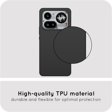 FlexLite Case - Nothing Phone (4a) Pro - Soft TPU Back Cover - Black