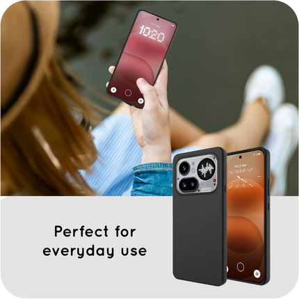 FlexLite Case - Nothing Phone (4a) Pro - Soft TPU Back Cover - Black