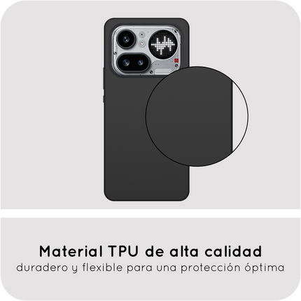 FlexLite Case - Nothing Phone (4a) Pro - Soft TPU Back Cover - Black