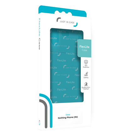 FlexLite Case - Nothing Phone (4b) - Soft TPU Back Cover - Clear