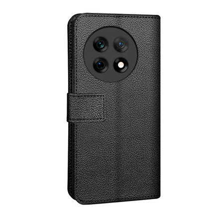 Classic Wallet Case - OnePlus 13 - PU leather Book Case - Black