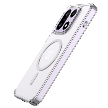 ArmorElite Case - OnePlus 15 - Military Grade Back Cover - (compatible with MagSafe) - Clear