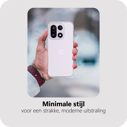FlexLite Case - OnePlus 15 - Soft TPU Back Cover - Clear