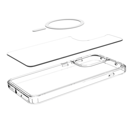 ArmorElite Case - OnePlus 15R - Military Grade Back Cover - (compatible with MagSafe) - Clear