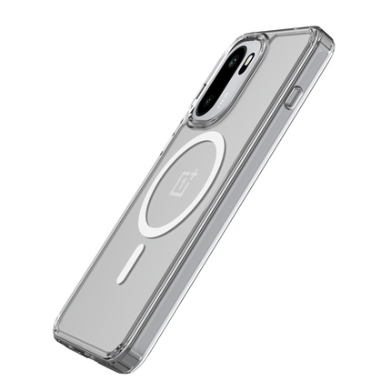 ArmorElite Case - OnePlus 15R - Military Grade Back Cover - (compatible with MagSafe) - Clear