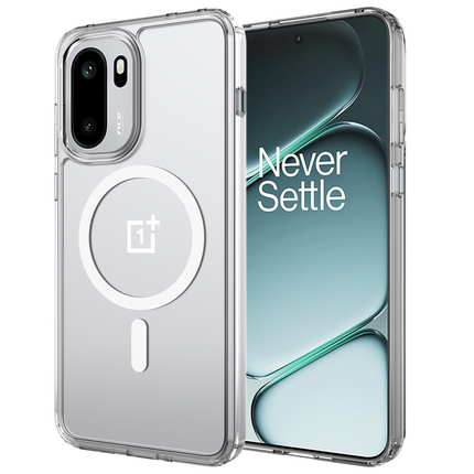 ArmorElite Case - OnePlus 15R - Military Grade Back Cover - (compatible with MagSafe) - Clear