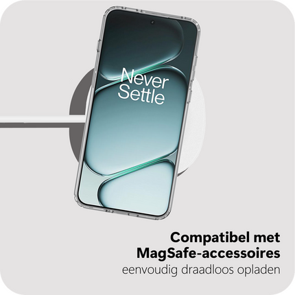 ArmorElite Case - OnePlus 15R - Military Grade Back Cover - (compatible with MagSafe) - Clear